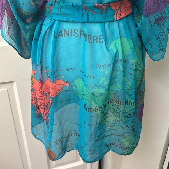 Show Me Your MuMu - A Whole Mu World Kimono Wrap - Size: Small - Picture 8 of 8